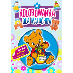 Kolorowanka dla maluchów -  Miś/ MD